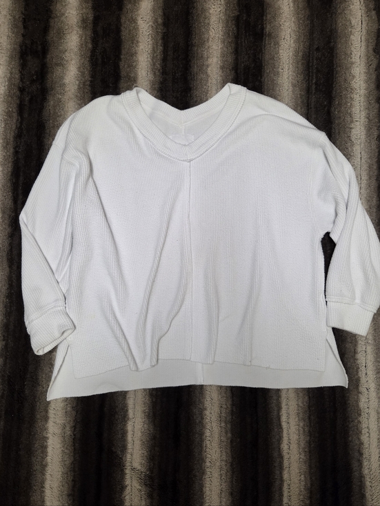 aerie Tops - Aerie Ribbed V-Neck Top Size Xl